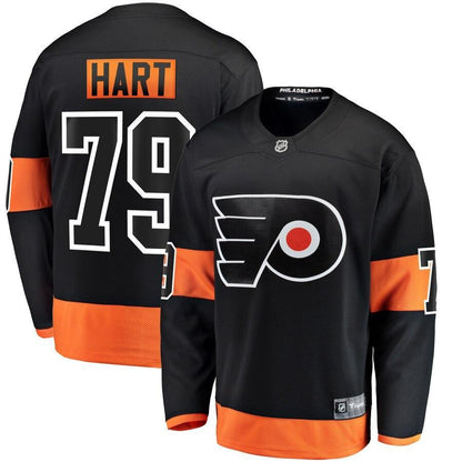 Carter Hart Philadelphia Flyers Branded Alternate Premier Breakaway Player Jersey