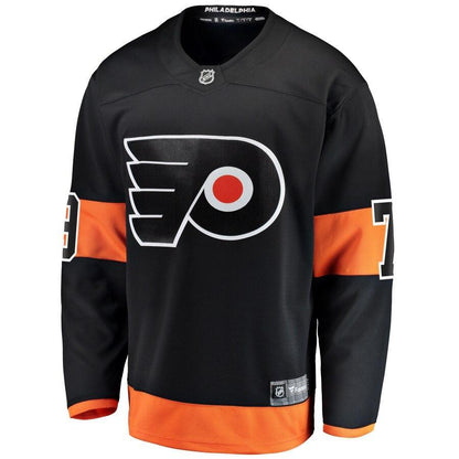 Carter Hart Philadelphia Flyers Branded Alternate Premier Breakaway Player Jersey