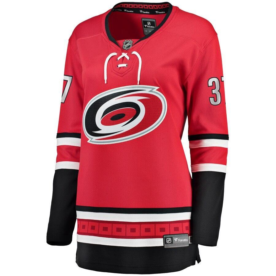 Andrei Svechnikov Carolina Hurricanes Branded Women's Home Breakaway Player Jersey – Red