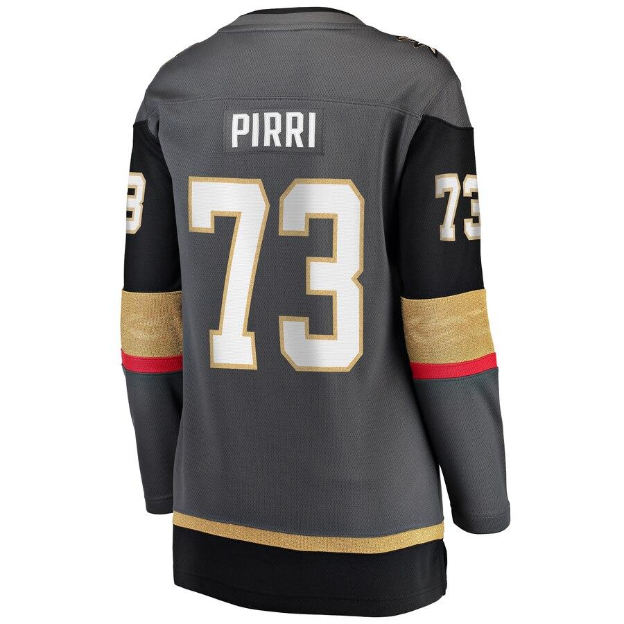 Brandon Pirri 77 Vegas Golden Knights Women's Black Home Breakaway Player Jersey