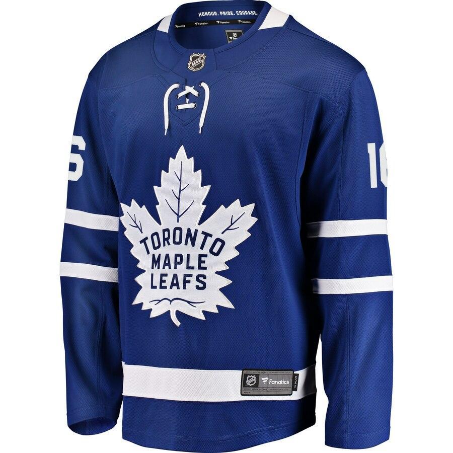 Mitchell Marner Toronto Maple Leafs Branded Home Premier Breakaway Player Jersey - Blue