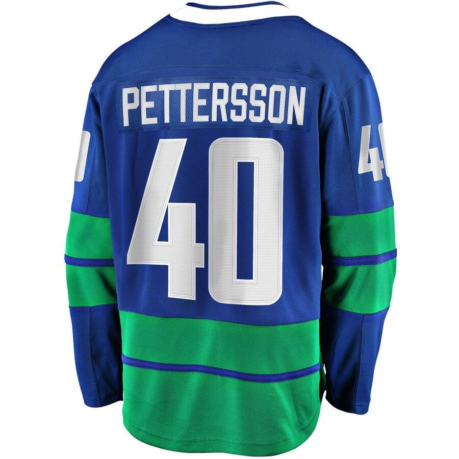 Elias Pettersson Vancouver Canucks Branded 2019/20 Alternate Premier Breakaway Player Jersey - Royal
