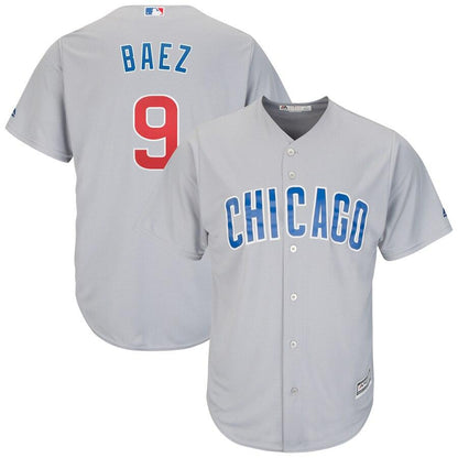 Javier Baez Chicago Cubs Away Cool Base Player Replica Jersey