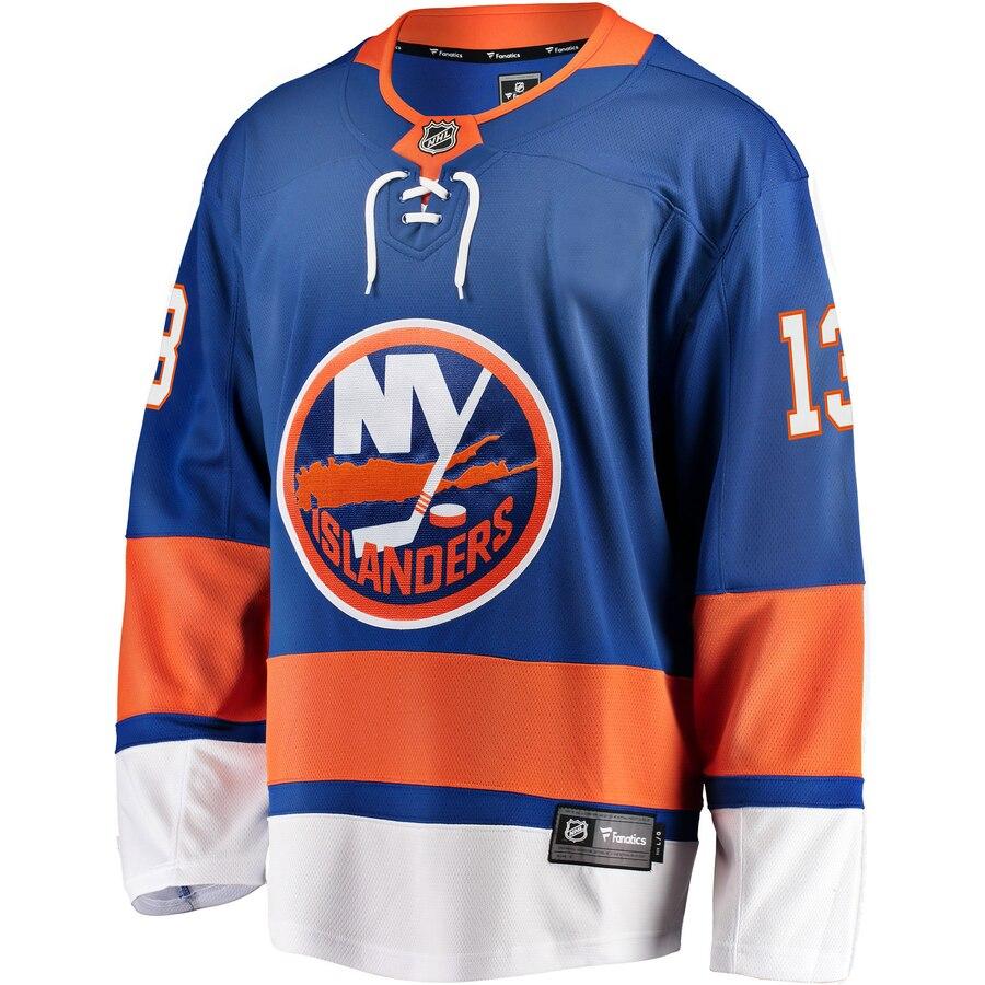 Mathew Barzal 13 New York Islanders Youth Royal Premier Breakaway Player Jersey