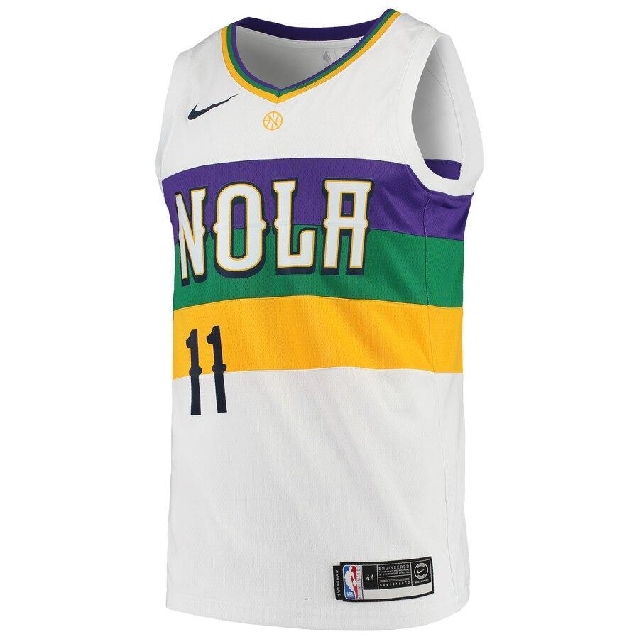 Jrue Holiday New Orleans Pelicans City Edition Swingman Jersey – White