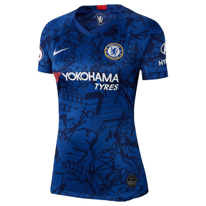 Eden Hazard Chelsea Women's 2019 Home Breathe Stadium Replica Jersey – Blue