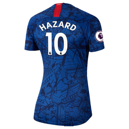 Eden Hazard Chelsea Women's 2019 Home Breathe Stadium Replica Jersey – Blue