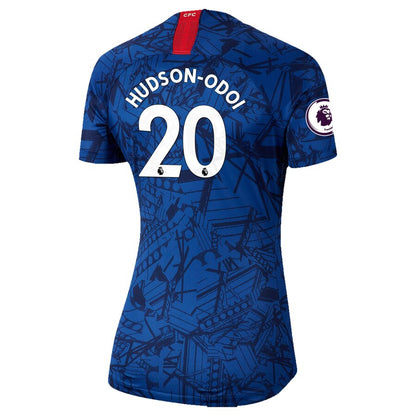Callum Hudson-Odoi Chelsea Women's 2019 Home Breathe Stadium Replica Jersey – Blue