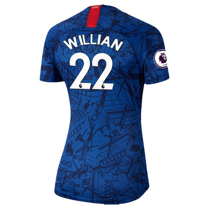 Willian Borges da Silva Chelsea Women's 2019 Home Breathe Stadium Replica Jersey – Blue