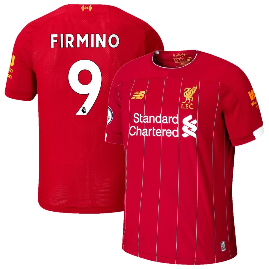 Roberto Firmino Liverpool Youth 2019/20 Home Replica Player Stadium Jersey – Red