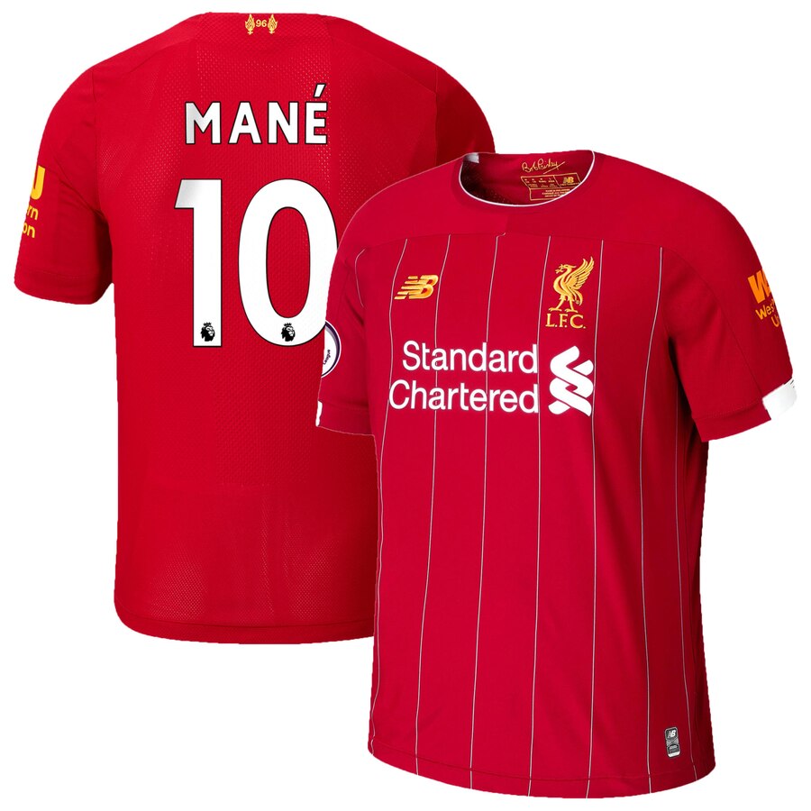 Sadio Mané Liverpool Youth 2019/20 Home Replica Player Stadium Jersey – Red