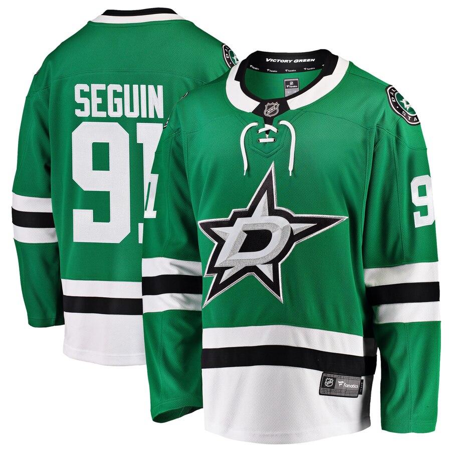Tyler Seguin 91 Dallas Stars Youth Kelly Green Breakaway Player Jersey