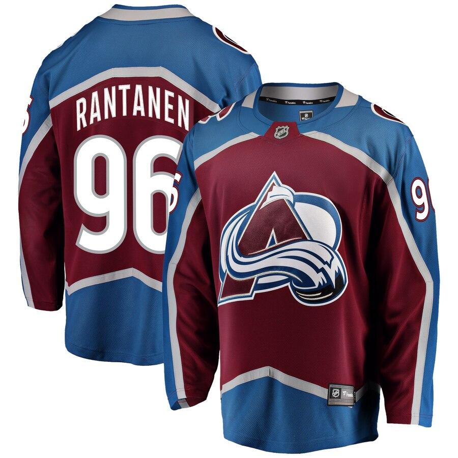 Mikko Rantanen 96 Colorado Avalanche Youth Burgundy Breakaway Player Jersey