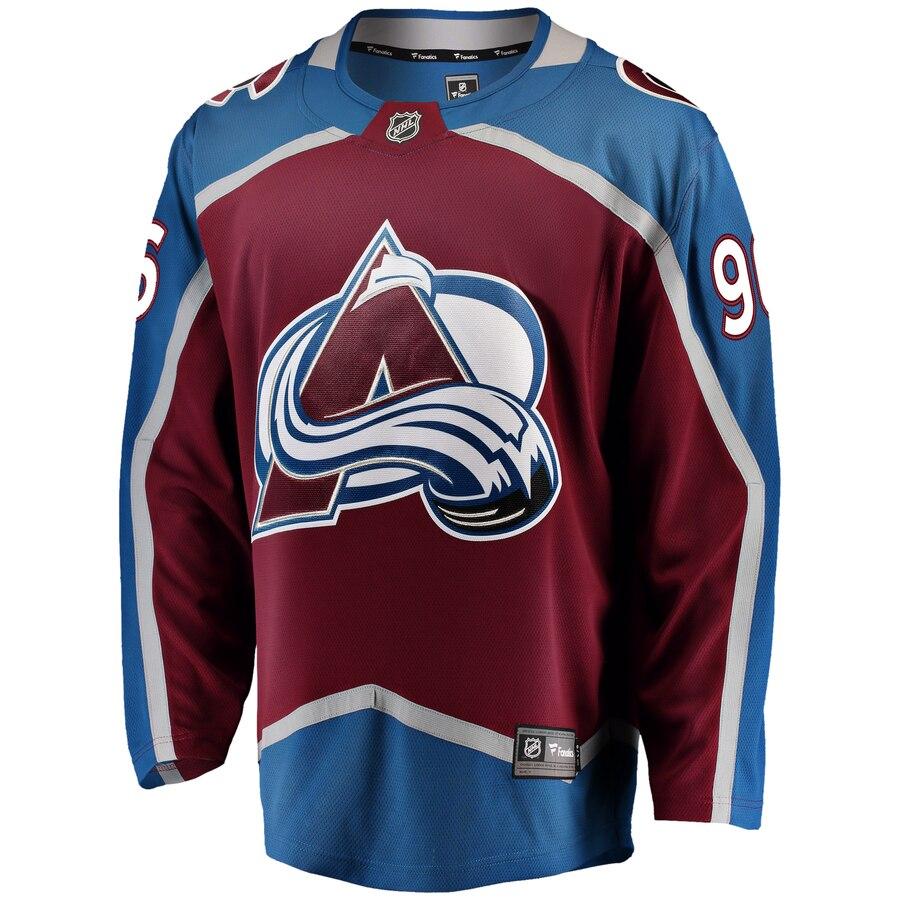 Mikko Rantanen 96 Colorado Avalanche Youth Burgundy Breakaway Player Jersey