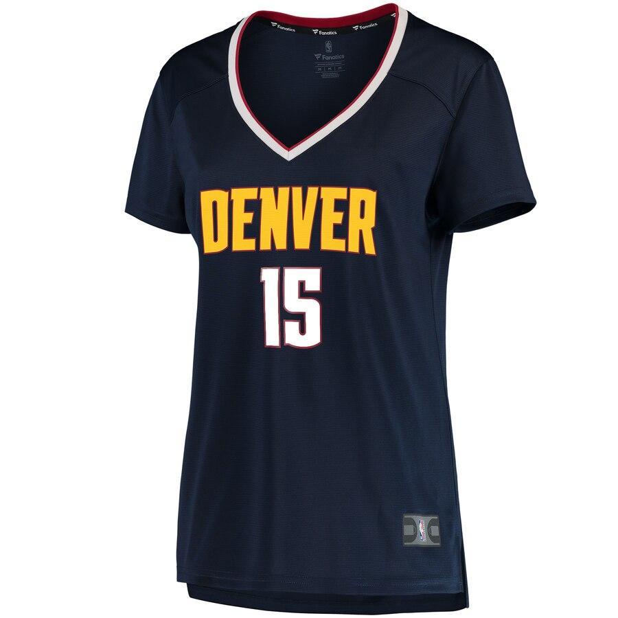 Nikola Jokic Denver Nuggets Women's Fast Break Replica Jersey - Statement Edition