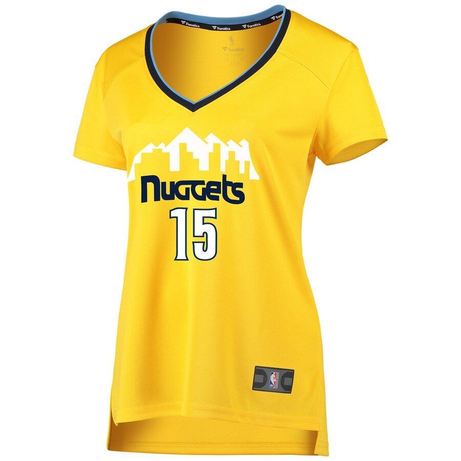 Nikola Jokic Denver Nuggets Women's Fast Break Replica Jersey - Statement Edition
