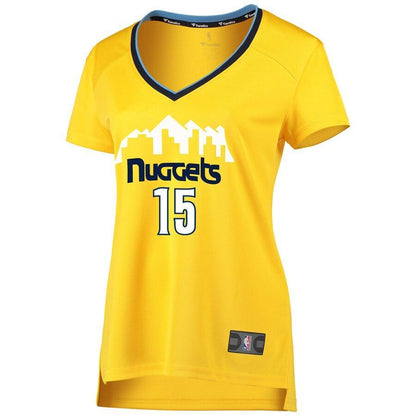 Nikola Jokic Denver Nuggets Women's Fast Break Replica Jersey - Statement Edition