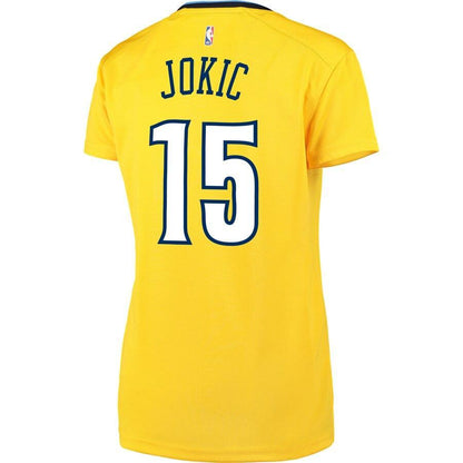 Nikola Jokic Denver Nuggets Women's Fast Break Replica Jersey - Statement Edition