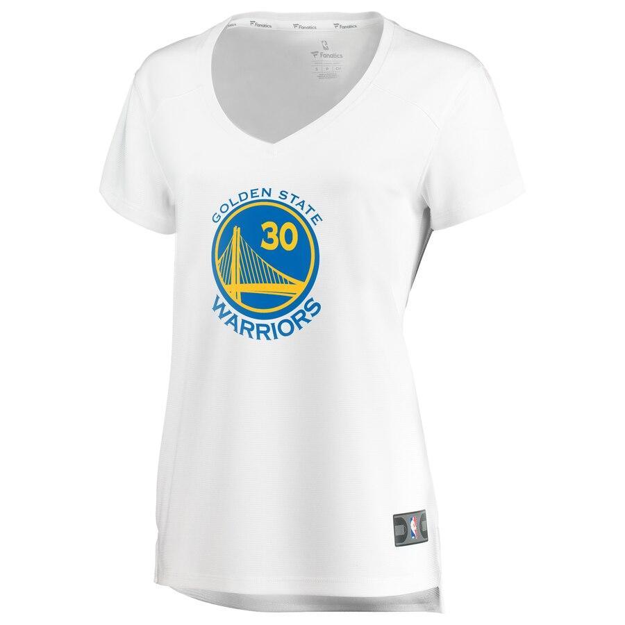 Stephen Curry Golden State Warriors Women's Fast Break Replica Jersey - Association Edition – White