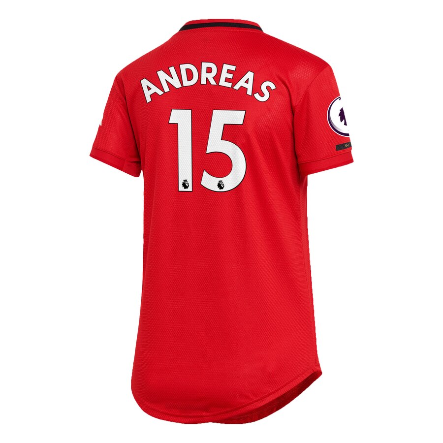 Andreas Pereira Manchester United Women's 2019/20 Home Replica Player Jersey – Red