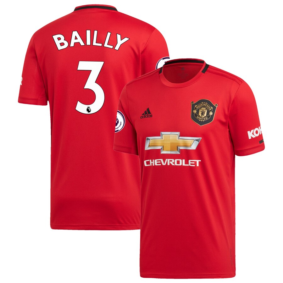 Eric Bailly Manchester United 2019/20 Home Replica Player Jersey – Red