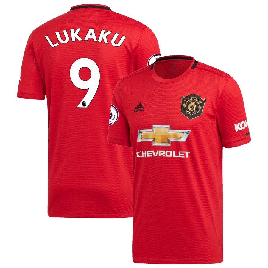 Romelu Lukaku Manchester United 2019/20 Home Replica Player Jersey – Red
