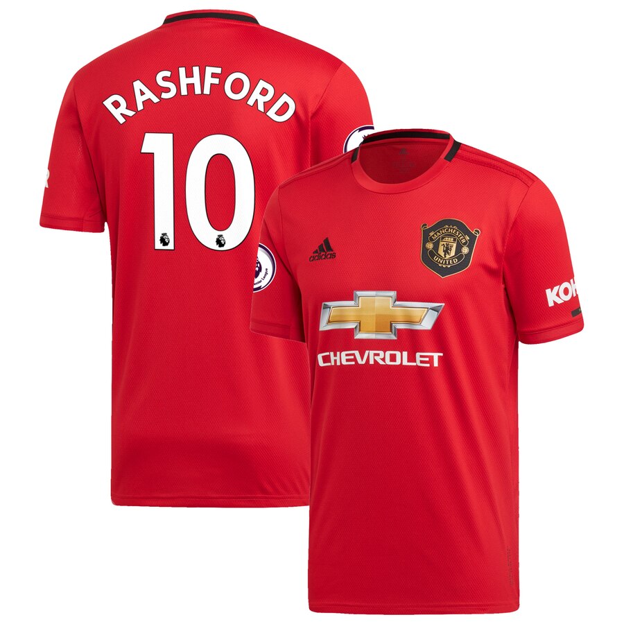 Marcus Rashford Manchester United 2019/20 Home Replica Player Jersey – Red