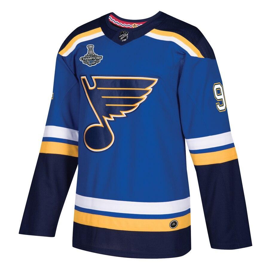 Vladimir Tarasenko St. Blues 2019 Stanley Cup Champions Player Jersey – Blue
