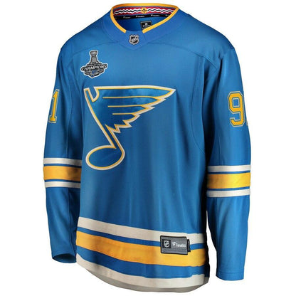 Vladimir Tarasenko St. Blues Branded 2019 Stanley Cup Champions Alternate Breakaway Player Jersey - Blue