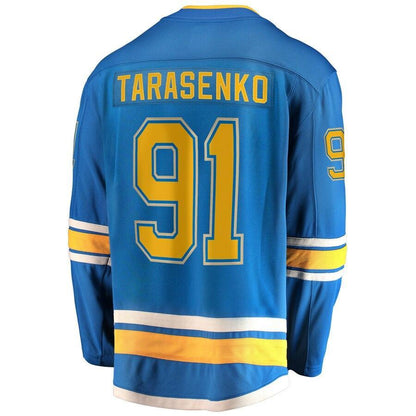 Vladimir Tarasenko St. Blues Branded 2019 Stanley Cup Champions Alternate Breakaway Player Jersey - Blue