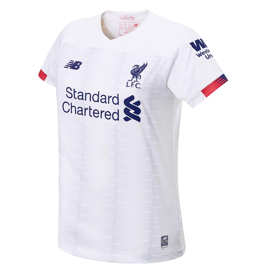 Mohamed Salah Liverpool Women's 2019/20 Away Replica Stadium Player Jersey – White