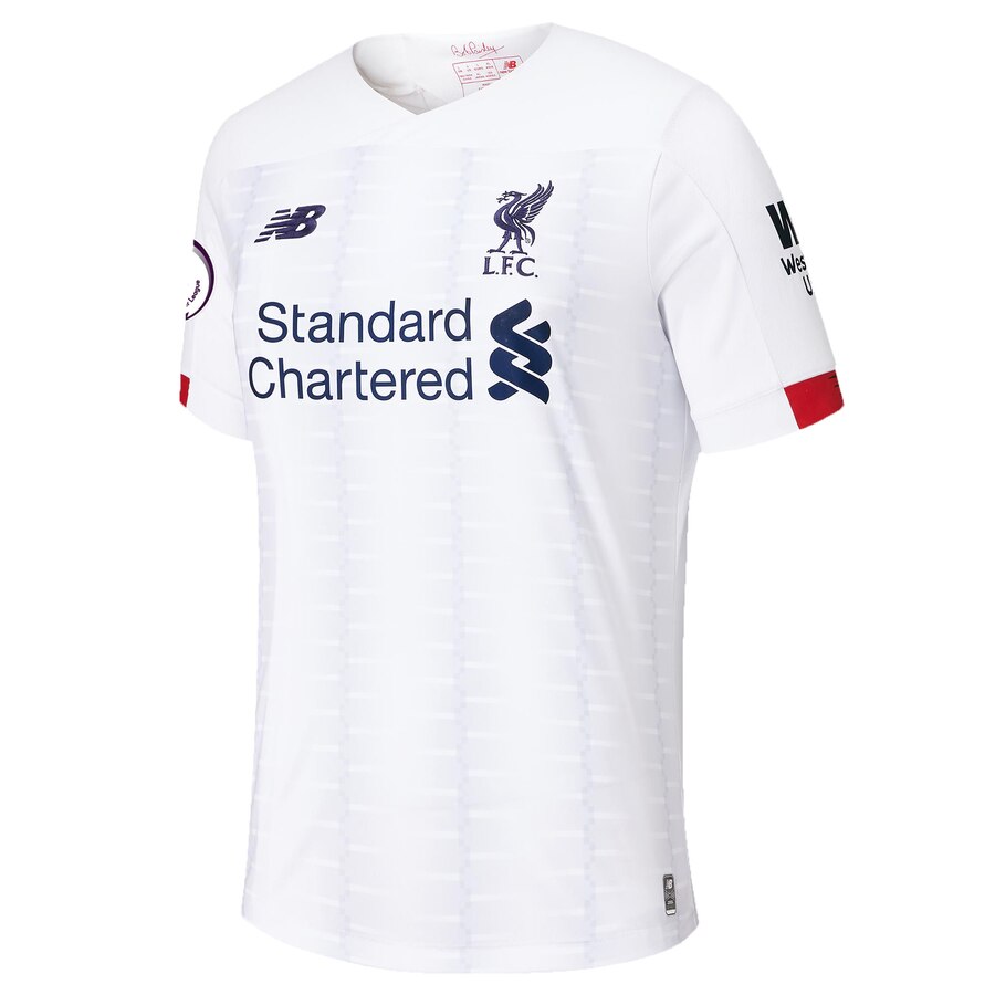 Mohamed Salah Liverpool Youth 2019/20 Away Replica Stadium Player Jersey – White