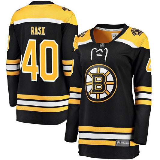 Tuukka Rask Boston Bruins Branded Women's Home Breakaway Jersey – Black