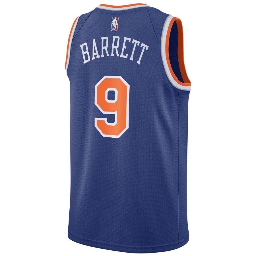 R.J. Barrett New York Knicks 2019 NBA Draft First Round Pick Swingman Jersey Royal - Icon Edition