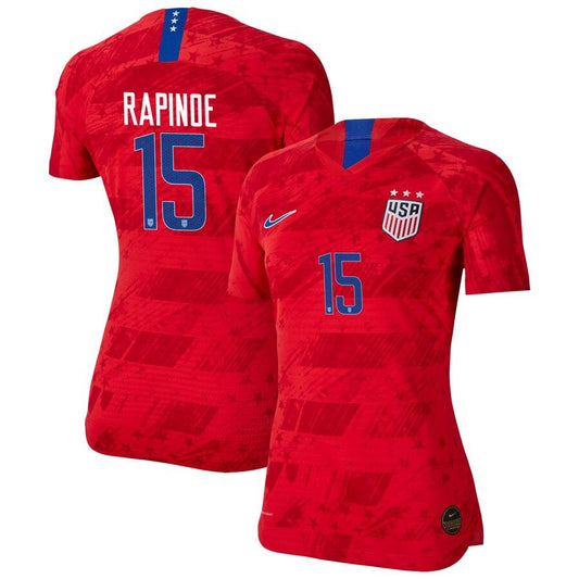 USWNT Women's White 2019 FIFA Women's World Cup Champions Nameplate Authentic Jersey
