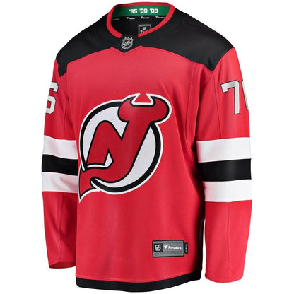P.K. Subban New Jersey Devils Branded Breakaway Player Jersey – Red