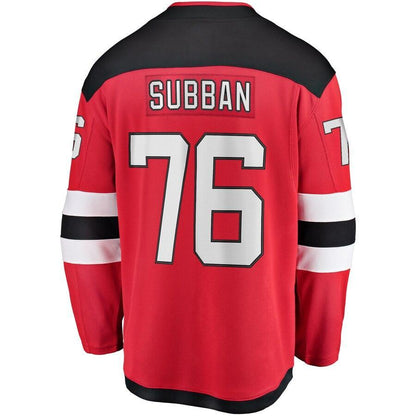 P.K. Subban New Jersey Devils Branded Breakaway Player Jersey – Red