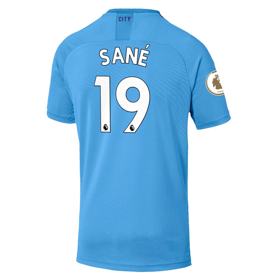 Leroy Sané Manchester City 2019/20 Home Authentic Player Jersey – Light Blue