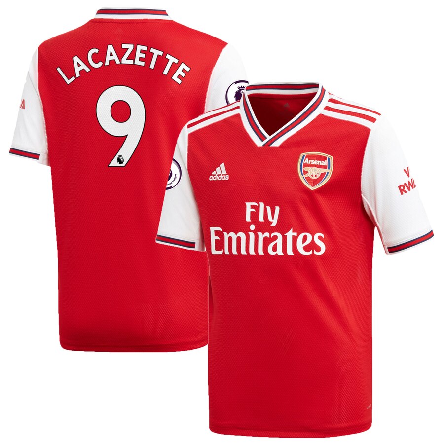 Alexandre Lacazette Arsenal Youth 2019/20 Home Replica Player Jersey – Red