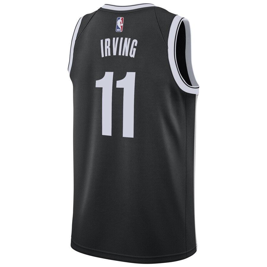 Kyrie Irving Brooklyn Nets 2019/20 Swingman Jersey Black – Icon Edition