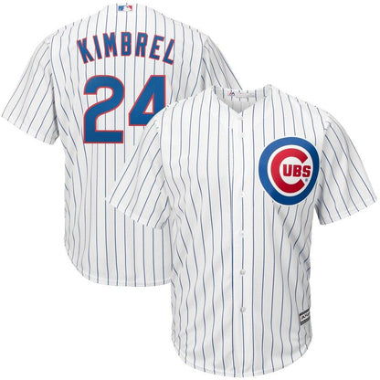 Craig Kimbrel 24 Chicago Cubs White/Royal Cool Base Player Jersey