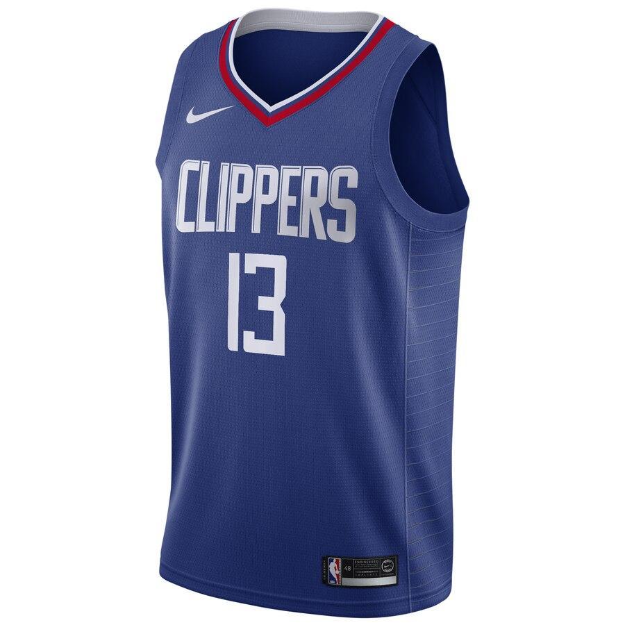 Paul George LA Clippers 2019/20 Swingman Jersey Blue – Icon Edition