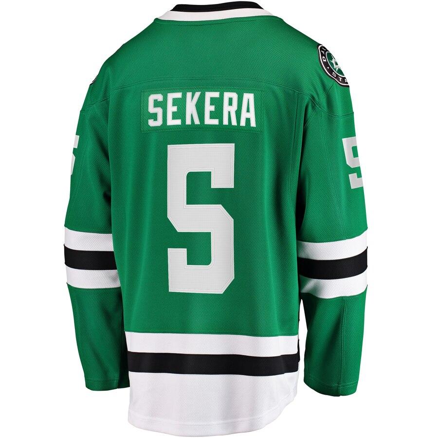 Andrej Sekera 5 Dallas Stars Kelly Green Breakaway Home Player Jersey