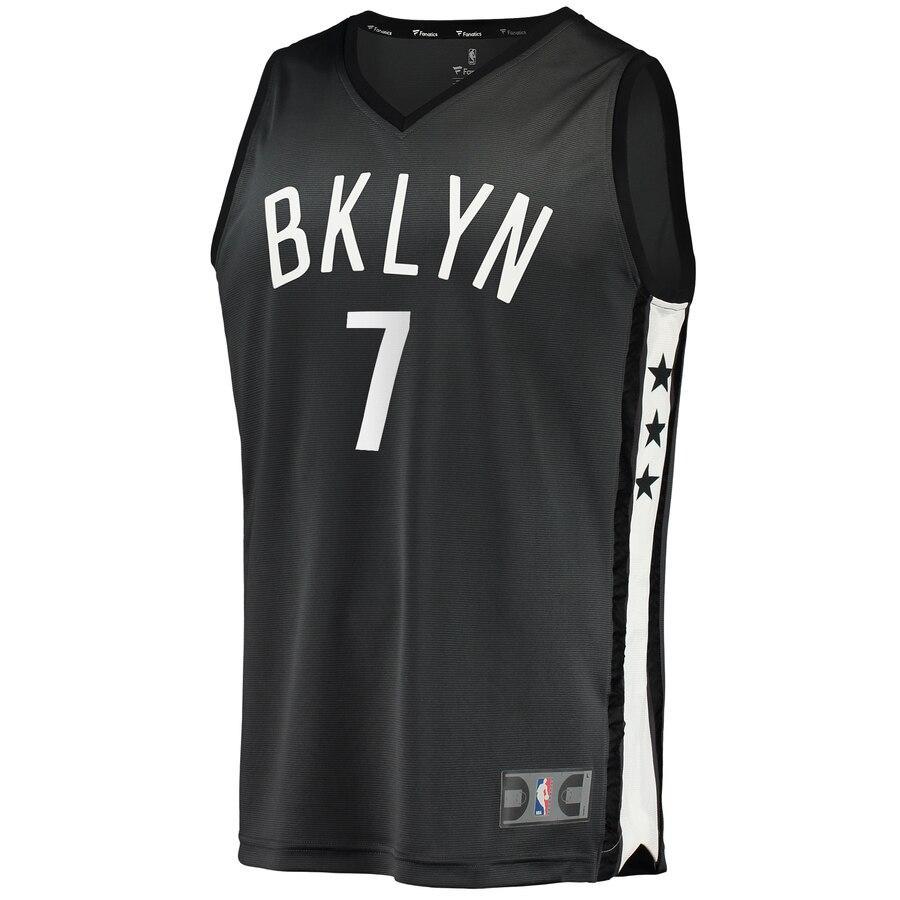 Kevin Durant Brooklyn Nets Charcoal 2019/20 Fast Break Replica Player Jersey - Statement Edition