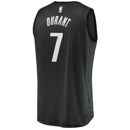 Kevin Durant Brooklyn Nets Charcoal 2019/20 Fast Break Replica Player Jersey - Statement Edition