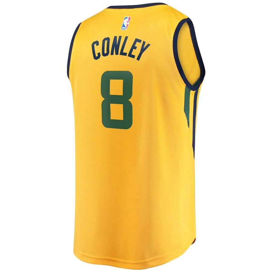 Mike Conley Utah Jazz Women's Navy Fast Break Replica Jersey – Icon Edition