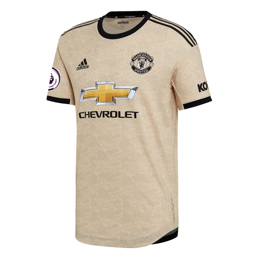 Eric Bailly Manchester United 2019/20 Away Authentic Player Jersey - Tan
