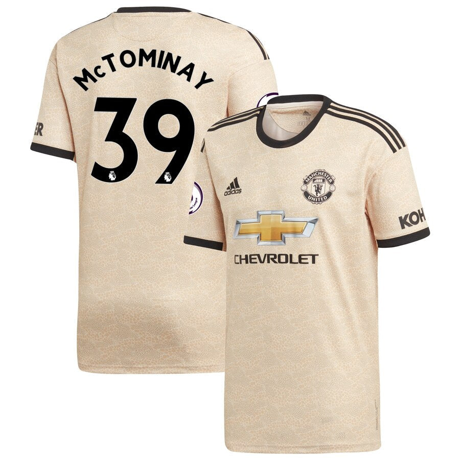 McTominay Manchester United 2019/20 Away Replica Player Jersey - Tan