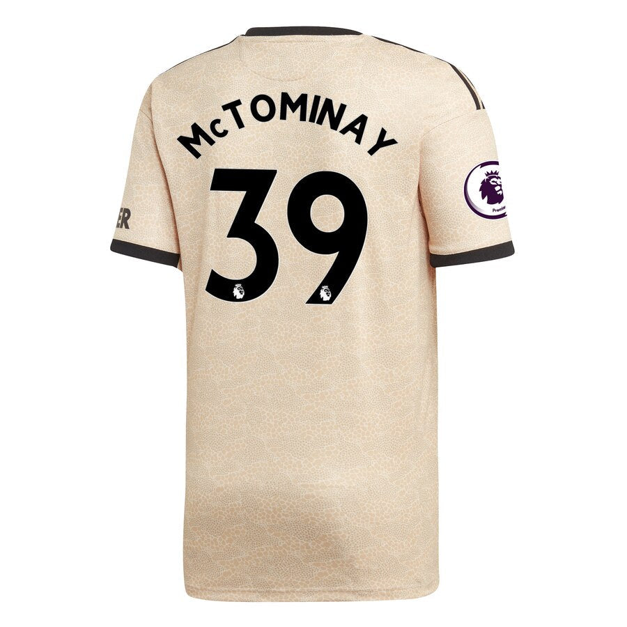 McTominay Manchester United 2019/20 Away Replica Player Jersey - Tan