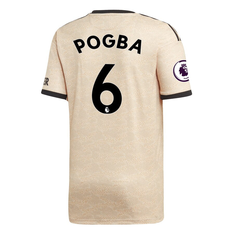Paul Pogba Manchester United Youth 2019/20 Away Replica Player Jersey - Tan